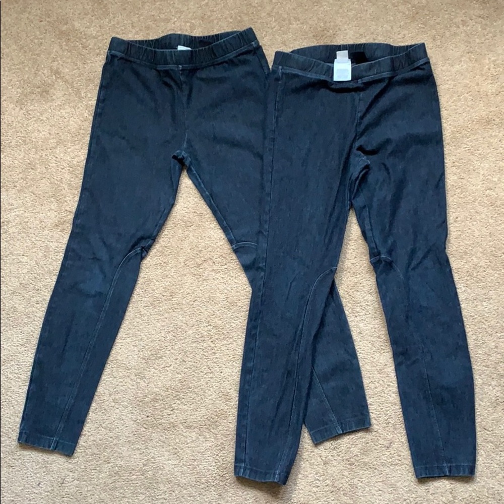 Set of 2 JCrew girls jeggings